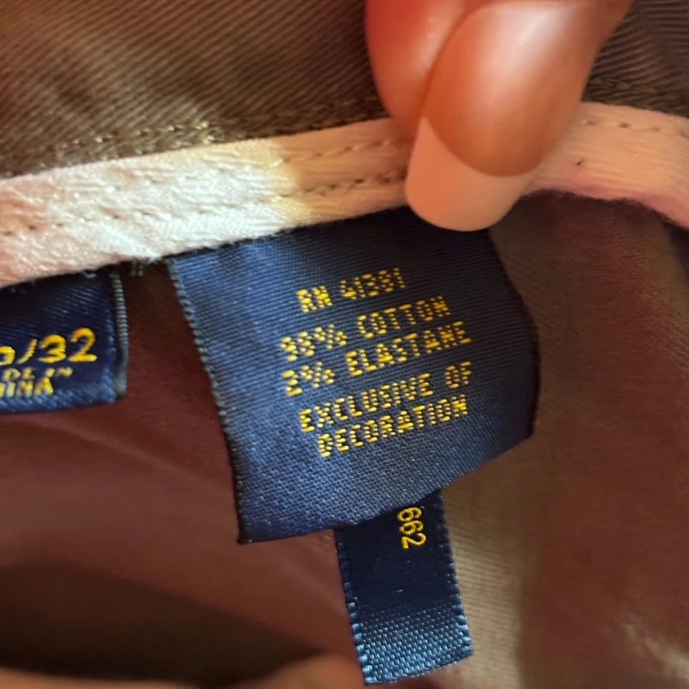 Polo Ralph Lauren Slim Khaki Pants